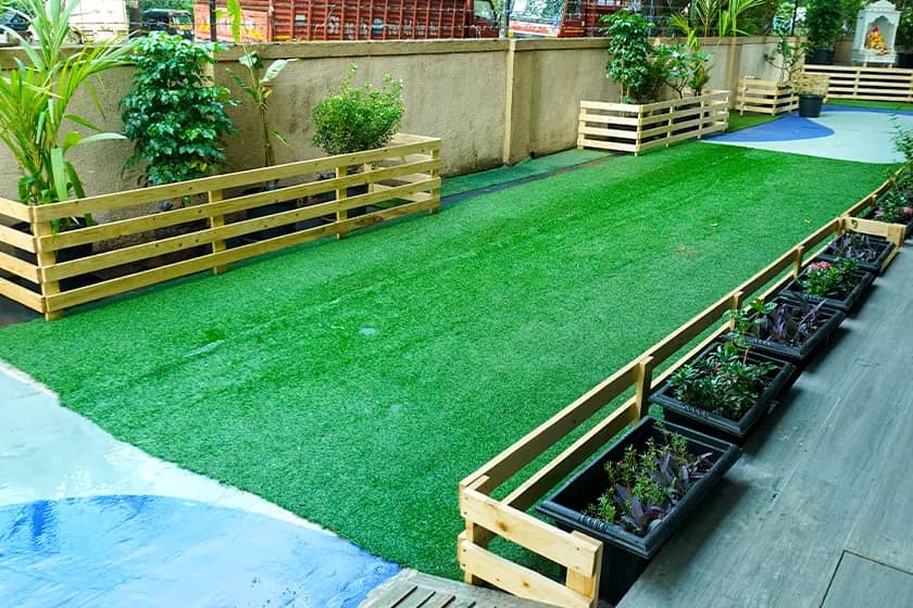 Shared space at nashik rehab center