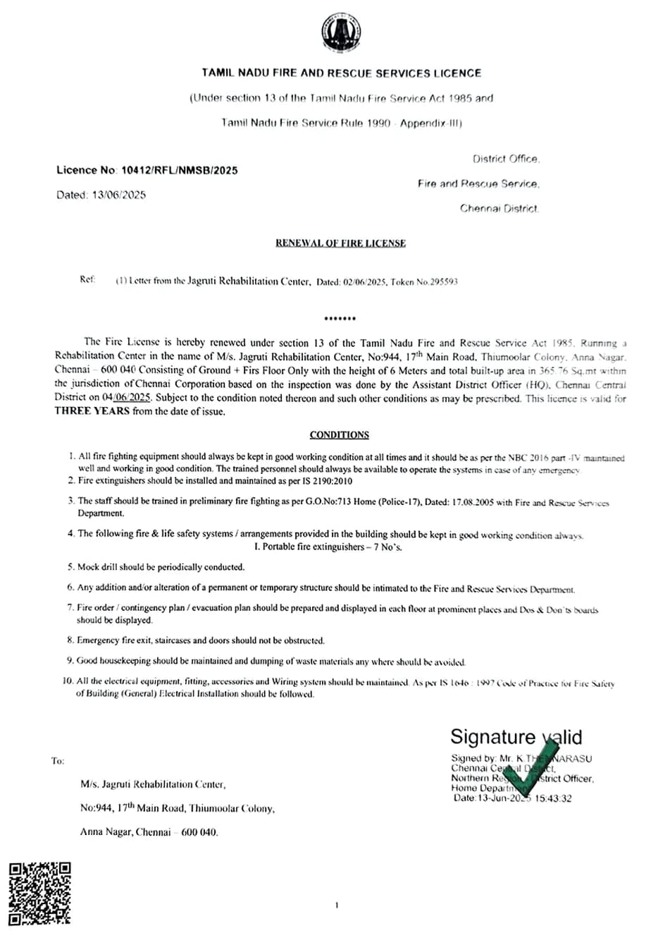 Fire License