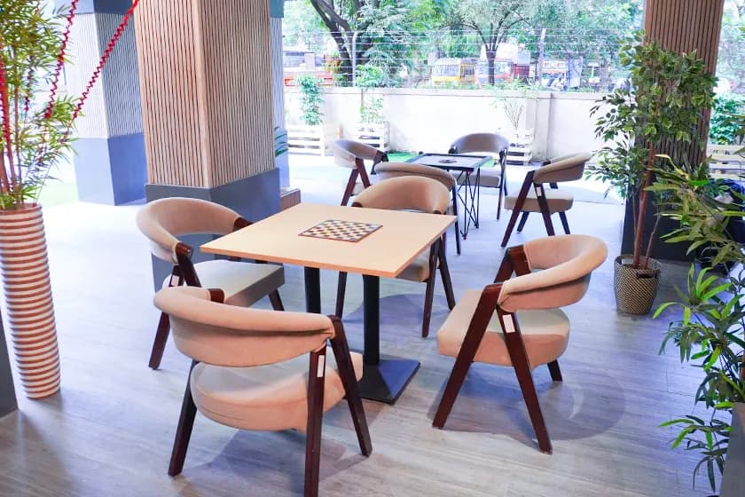 Common lounge at nashik rehabilitation