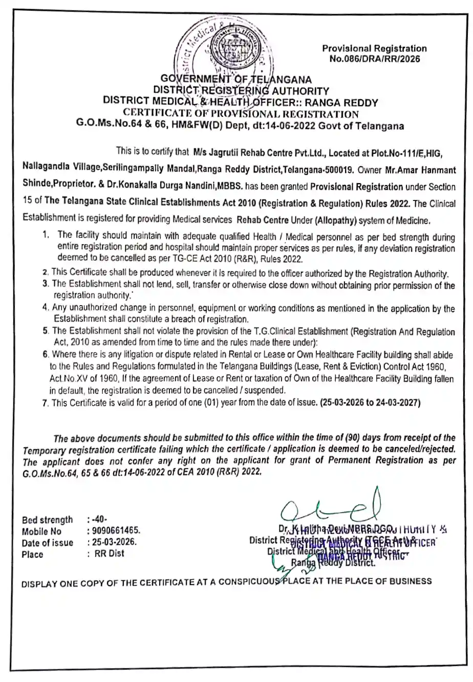 Registered Mental Health Establishment