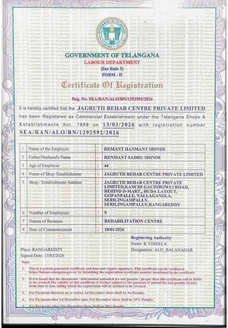 Telangana Shops & Establishments Registration