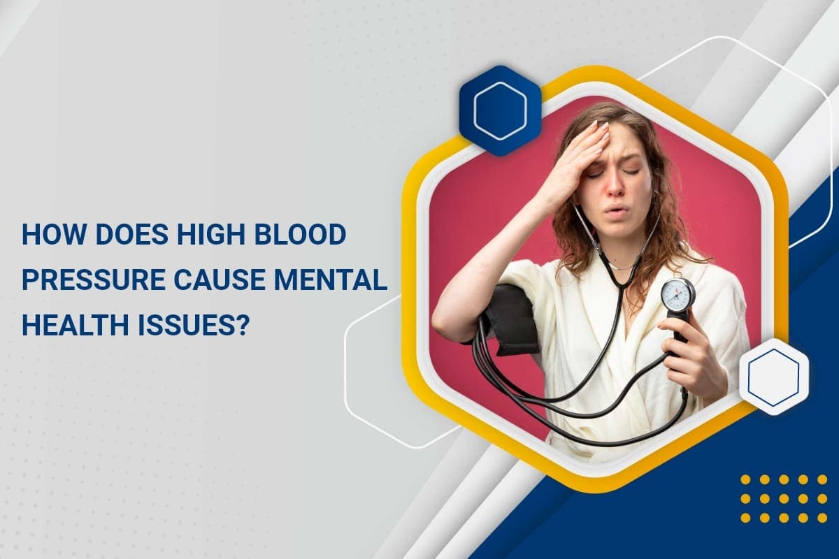 how does high blood presure cause mental health issues