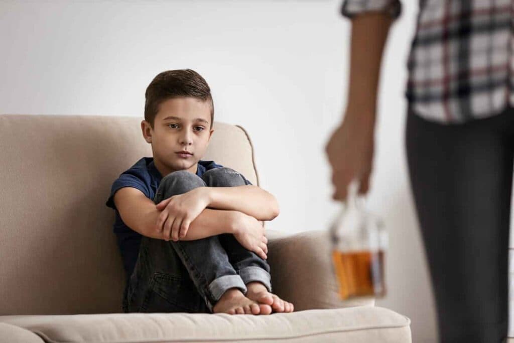 Effect of Alcoholic Father on a Child