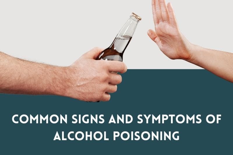 signs and symptoms of alcohol